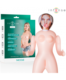 INTENSE DOLLS - NICOLE BAMBOLA GONFIABILE CON TRE ORIFIZI INTENSE DOLLS - NICOLE BAMBOLA GONFIABILE CON TRE ORIFIZI che trovi in offerta solo su SexyShopOnline a -35% di sconto