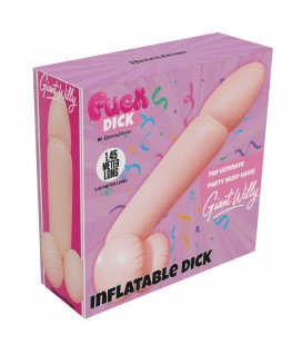HIDDEN DESIRE - PENE GIGANTE GONFIABILE WILLY 145 CM