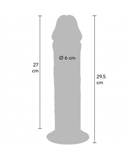 GET REAL - DONG DELUXE IN TPE A DOPPIA DENSITÀ 29,5 CM