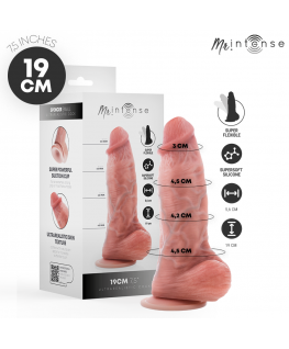 MR INTENSE - PICCOLO SPENCER DILDO IN SILICONE 19 CM -Ø- 4,5 CM