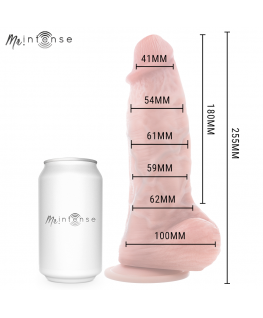 MR INTENSE - DILDO IN SILICONE SPENCER CON PENE GRANDE 25,5 CM -Ø- 6,2 CM