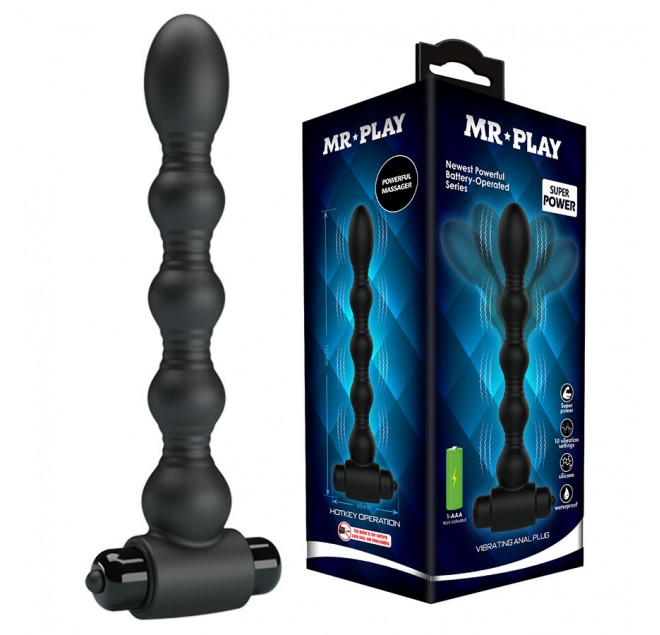 MR PLAY - MASSAGGIATORE ANALE VIBRANTE