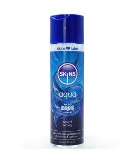 SKINS - AQUA LUBRIFICANTE A BASE D'ACQUA 130 ML SKINS - AQUA LUBRIFICANTE A BASE D'ACQUA 130 ML che trovi in offerta solo su SexyShopOnline a -35% di sconto