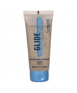 HOT - GLIDE LIQUID PLEASURE LUBRIFICANTE A BASE D'ACQUA 100 ML