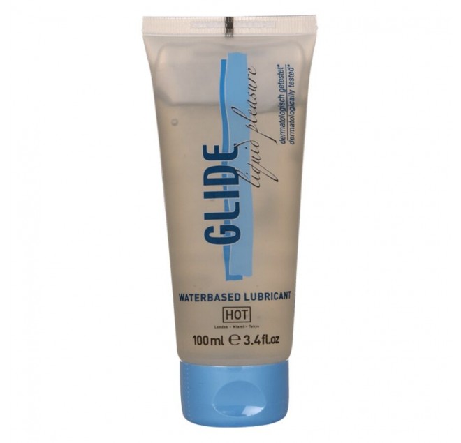 HOT - GLIDE LIQUID PLEASURE LUBRIFICANTE A BASE D'ACQUA 100 ML