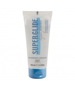 HOT - SUPERGLIDE LIQUID PLEASURE LUBRIFICANTE A BASE D'ACQUA 100 ML