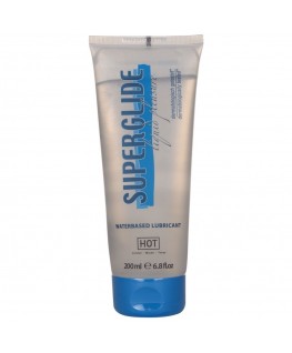 HOT - SUPERGLIDE LIQUID PLEASURE LUBRIFICANTE A BASE D'ACQUA 200 ML
