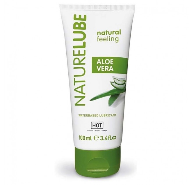 HOT - NATURE LUBE A BASE D'ACQUA DI ALOE VERA 100 ML