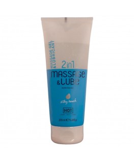 HOT - MASSAGE & GLIDE GEL 2IN1 TOCCO SETOSO 200 ML