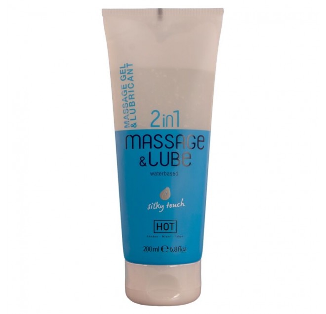HOT - MASSAGE & GLIDE GEL 2IN1 TOCCO SETOSO 200 ML
