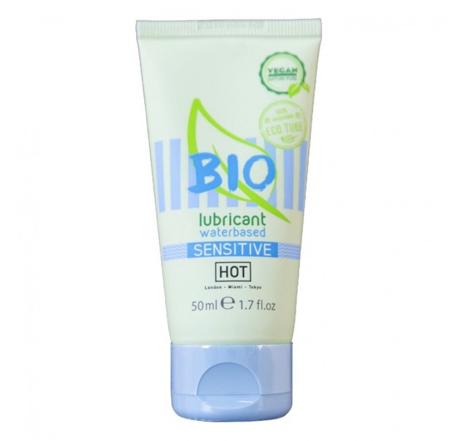 HOT - BIO LUBRIFICANTE A BASE ACQUA SENSITIV 50 ML