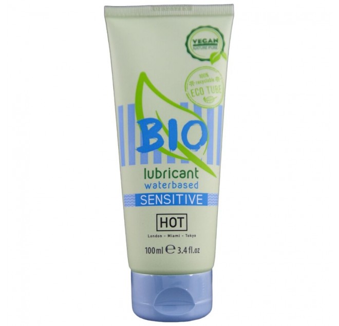 HOT - BIO LUBRIFICANTE A BASE ACQUA SENSITIV 100 ML