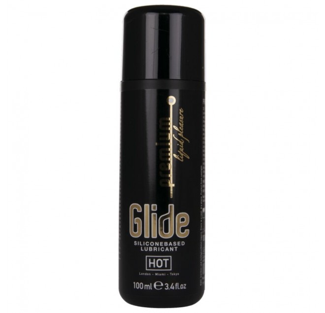 HOT - LUBRIFICANTE A BASE DI SILICONE PREMIUM SILICONE GLIDE 100 ML