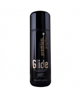 HOT - LUBRIFICANTE A BASE DI SILICONE PREMIUM SILICONE GLIDE 200 ML
