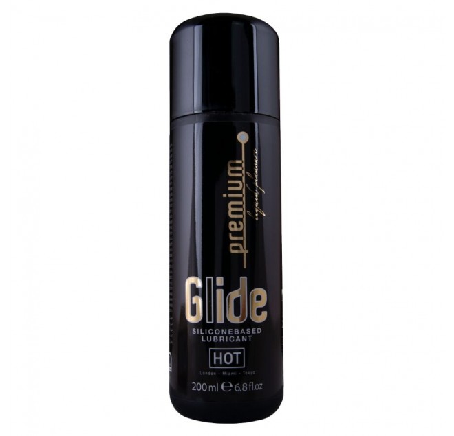 HOT - LUBRIFICANTE A BASE DI SILICONE PREMIUM SILICONE GLIDE 200 ML