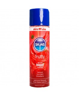 SKINS - LUBRIFICANTE FRUTTATO A BASE D'ACQUA FRAGOLA 130 ML SKINS - LUBRIFICANTE FRUTTATO A BASE D'ACQUA FRAGOLA 130 ML che trovi in offerta solo su SexyShopOnline a -35% di sconto