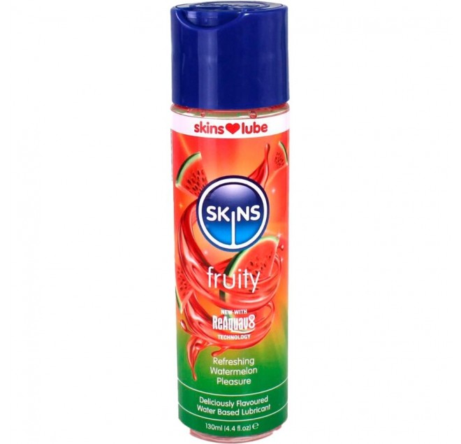 SKINS - LUBRIFICANTE FRUTTATO A BASE D'ACQUA ANGURIA 130 ML