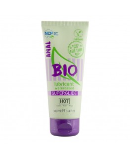 HOT - LUBRIFICANTE BIO A BASE D'ACQUA ANAL 100 ML