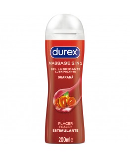 DUREX - GEL LUBRIFICANTE DA MASSAGGIO STIMOLANTE AL GUARANÀ 200 ML