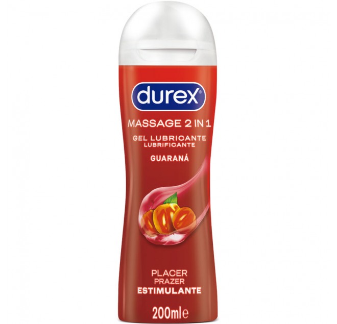 DUREX - GEL LUBRIFICANTE DA MASSAGGIO STIMOLANTE AL GUARANÀ 200 ML