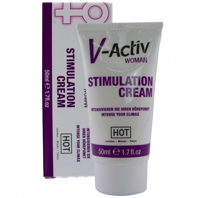 HOT - V-ACTIV CREMA STIMOLANTE DONNA 50 ML