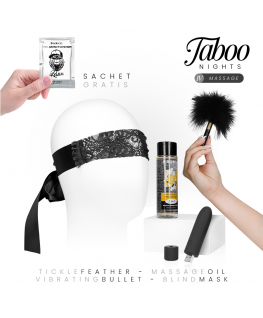TABOO NIGHTS - 4: MASSAGE DREAMKIT TABOO NIGHTS - 4: MASSAGE DREAMKIT che trovi in offerta solo su SexyShopOnline a -35% di sconto