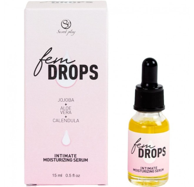 SECRETPLAY - FEM DROPS SIERO IDRATANTE INTIMO 15 ML