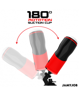 JAMYJOB - MASTURBATORE VAGINALE AUTOMATICO XPEED 5 MODALITÀ DI SPINTA ED EFFETTO SONORO