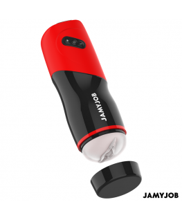 JAMYJOB - MASTURBATORE VAGINALE AUTOMATICO XPEED 5 MODALITÀ DI SPINTA ED EFFETTO SONORO
