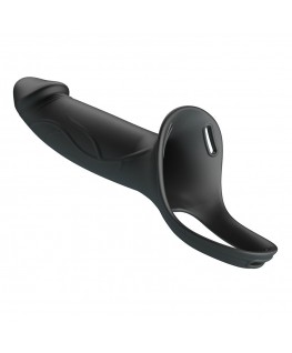 PRETTY LOVE - LANDON NERO VIBRANTE STRAP-ON