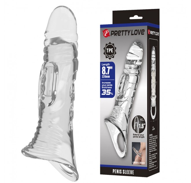 PRETTY LOVE - COPERTURA TRASPARENTE PER PENE
