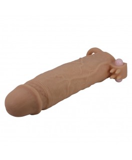 PRETTY LOVE - XERXES GUAINA PER PENE CON STIMOLATORE CLITORIDEO E VIBRAZIONE