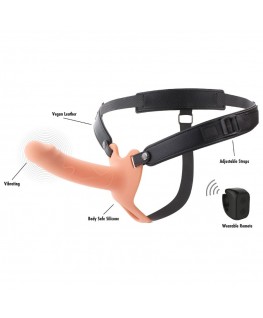 HIDDEN DESIRE - INFERNO VIBRANTE GUAINA PER PENE STRAP-ON 16 CM