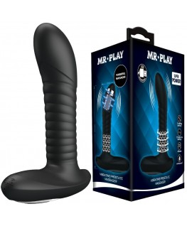MR PLAY - MASSAGGIATORE PROSTATICO CON ROTAZIONE E VIBRAZIONE