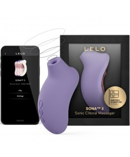 LELO - SONA 3 MASSAGGIATORE CLITORIDEO SONICO VIOLET DUSK