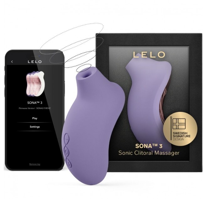 LELO - SONA 3 MASSAGGIATORE CLITORIDEO SONICO VIOLET DUSK