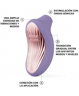 LELO - SONA 3 MASSAGGIATORE CLITORIDEO SONICO VIOLET DUSK