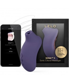 LELO - SONA 3 MASSAGGIATORE CLITORIDEO SONICO CYBER PURPLE