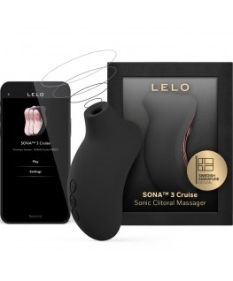 LELO - SONA 3 CRUISE MASSAGGIATORE CLITORIDEO SONICO NERO