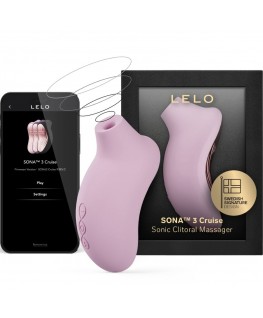 LELO - SONA 3 CRUISE MASSAGGIATORE CLITORIDEO SONICO ROSA CHIARO