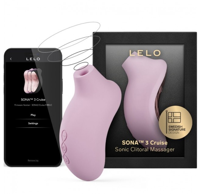 LELO - SONA 3 CRUISE MASSAGGIATORE CLITORIDEO SONICO ROSA CHIARO