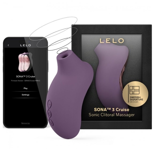 LELO - SONA 3 CRUISE MASSAGGIATORE CLITORALE SONICO PRUGNA