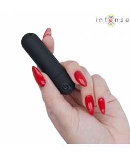 INTENSE - KAREN MINI PROIETTILE VIBRANTE RICARICABILE NERO