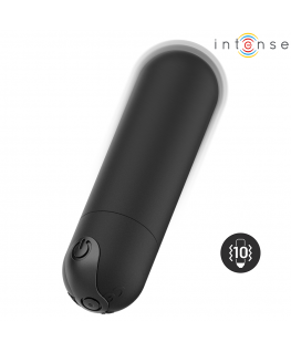 INTENSE - KAREN MINI PROIETTILE VIBRANTE RICARICABILE NERO