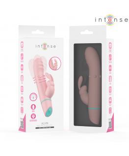 INTENSE - STIMOLATORE E VIBRATORE ROTANTE ALVIN RABBIT + OSCILLANTE