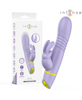 INTENSE - STIMOLATORE E VIBRATORE A SPINTA HELEN RABBIT