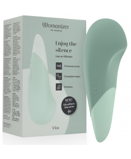 WOMANIZER - VIBE LAY-ON VIBRATORE SILENZIOSO SALVIA WOMANIZER - VIBE LAY-ON VIBRATORE SILENZIOSO SALVIA che trovi in offerta solo su SexyShopOnline a -35% di sconto