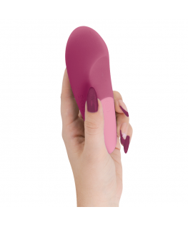 WOMANIZER - VIBE LAY-ON VIBRATORE SILENZIOSO ROSA SCURO