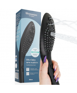 WOMANIZER - SOFFIONE DOCCIA STIMOLANTE CLITORIDEO WAVE NERO