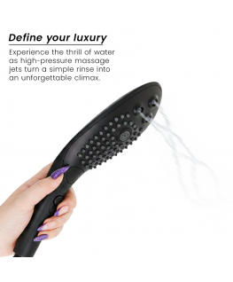 WOMANIZER - SOFFIONE DOCCIA STIMOLANTE CLITORIDEO WAVE NERO